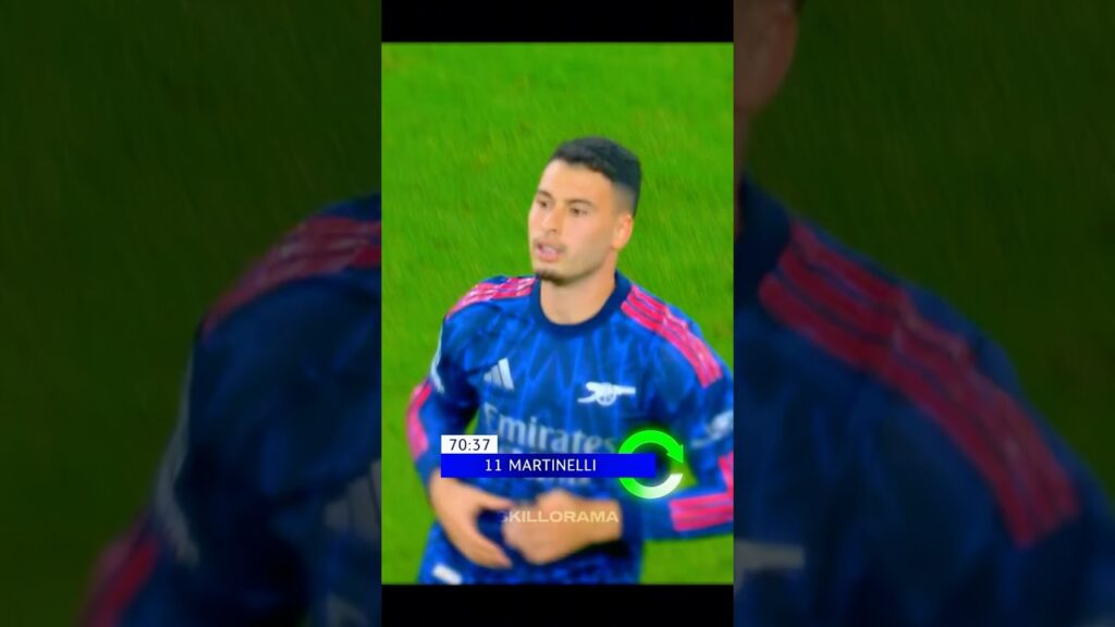 Gabriel Martinelli Super-Sub 💫❤️‍🩹