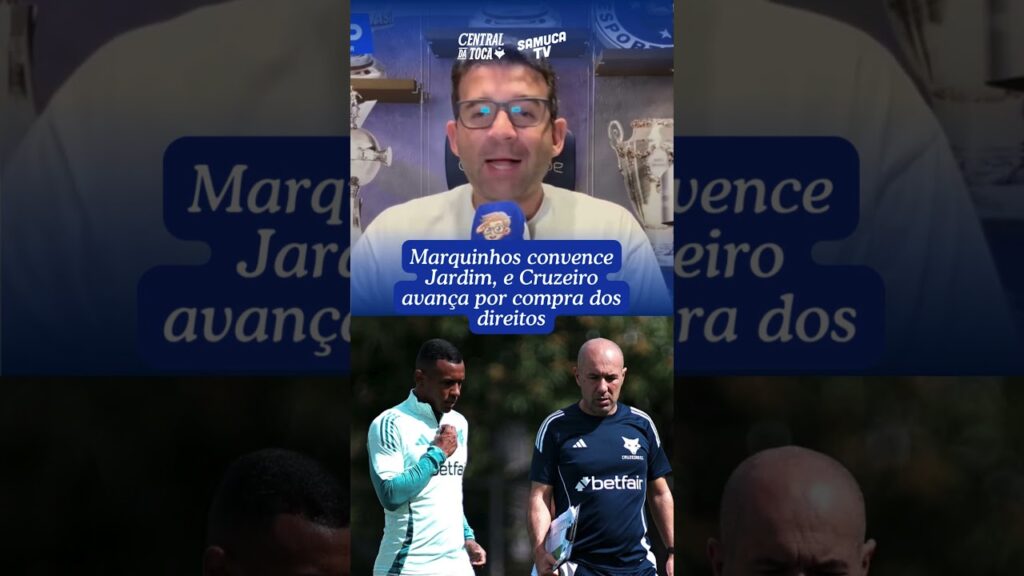 CRUZEIRO ESTÁ PERTO DE OFICIALIZAR COMPRA DOS DIREITOS DE MARQUINHOS