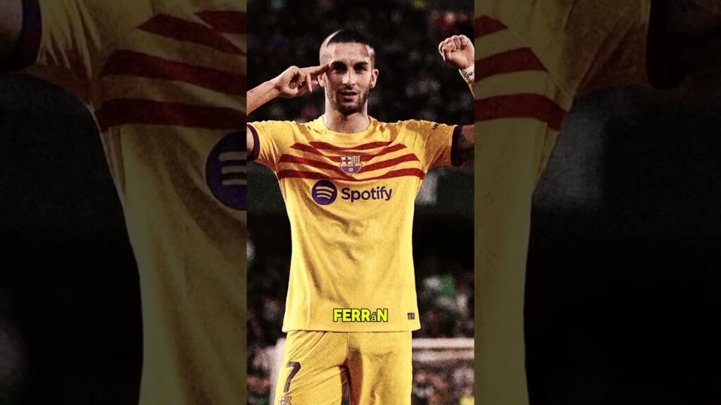 Ferran Torres’ Emotional Tribute to the Dana Flood Victims in Valencia #shorts #futbol