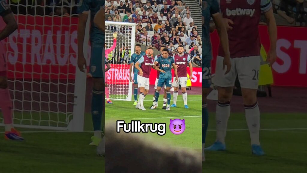 Fullkrug doesn't seem to be intimidated by the Premier League ! #westham #fullkrug #football