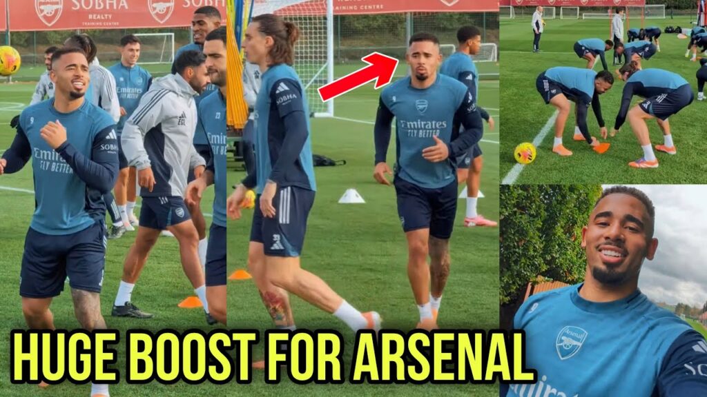 🚨BREAKING: Gabriel Jesus BACK in Full First-Team Arsenal Training!