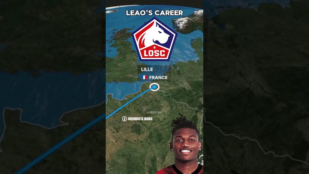 RAFAEL LEAO'S CAREER 🇵🇹 🇫🇷 🇮🇹 #madridistamania #football #acmilan