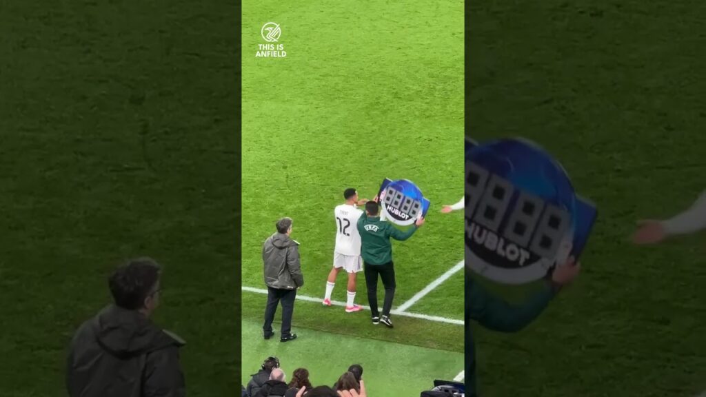 Trent Alexander-Arnold comes on to a crescendo of boos at Anfield