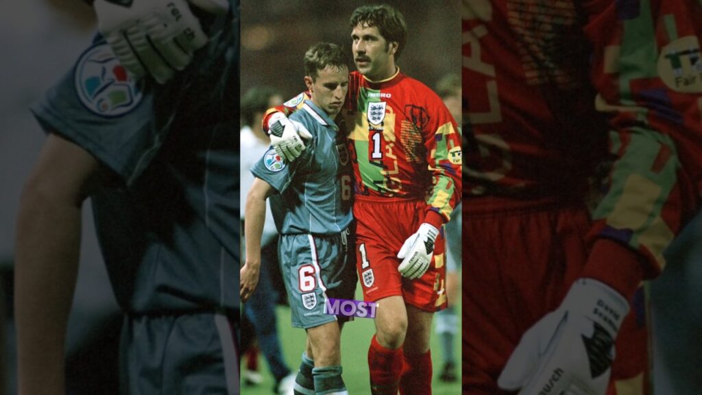 The Penalty That Broke England’s Heart! 💔⚽ #Euro96 #Southgate #EnglandVsGermany #football #germany