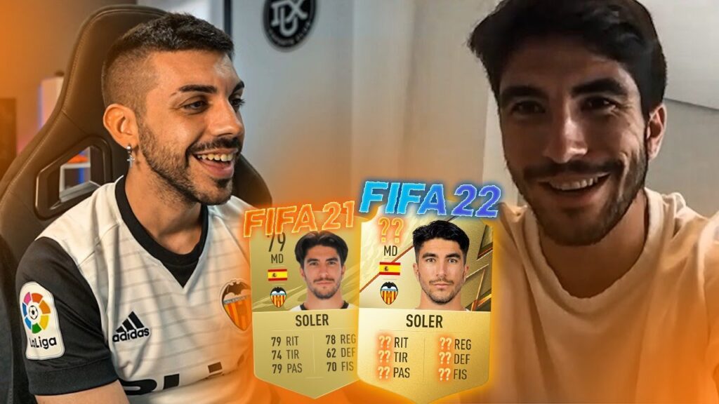 DjMaRiiO y CARLOS SOLER CREAN SU CARTA de FIFA22