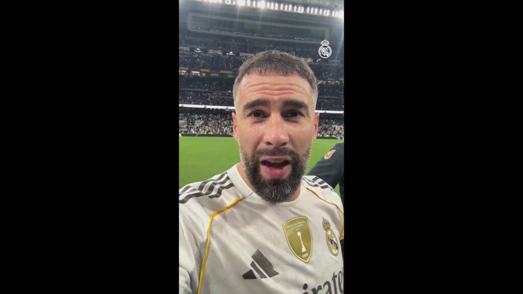 El mensaje de CARVAJAL a la afición: ¡líderes y ganan EL CLÁSICO! El mensaje de CARVAJAL a la afición: ¡líderes y ganan EL CLÁSICO!