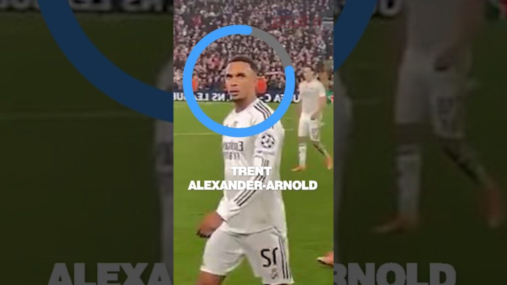 Trent Alexander-Arnold's terrifying stare at Liverpool fans after being booed 😱 #shorts