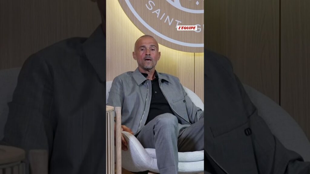 Luis Enrique remporte le trophée Johan Cruyff du meilleur entraîneur 2025 ! #ballondor #luisenrique