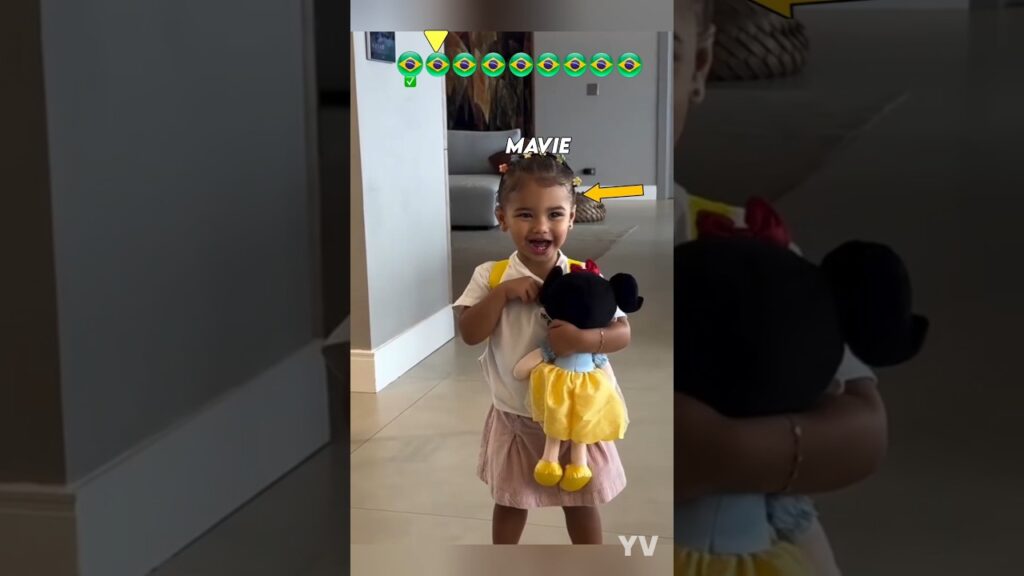 Neymar's Daughter Mavie Cute Moments 😍
