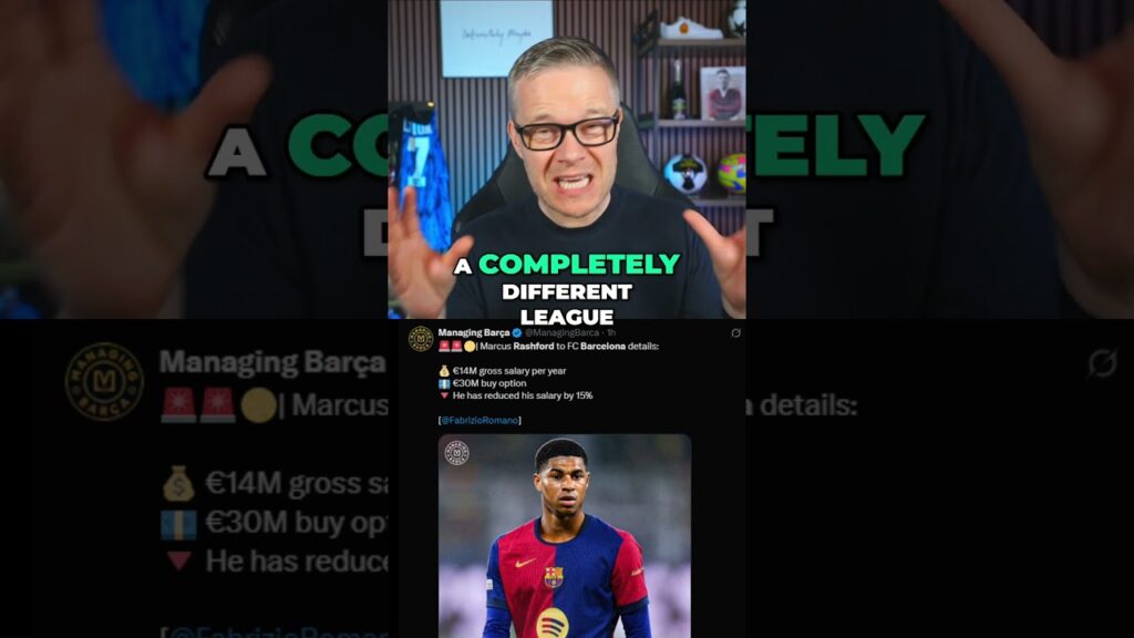 RASHFORD Will COOK at BARCELONA!