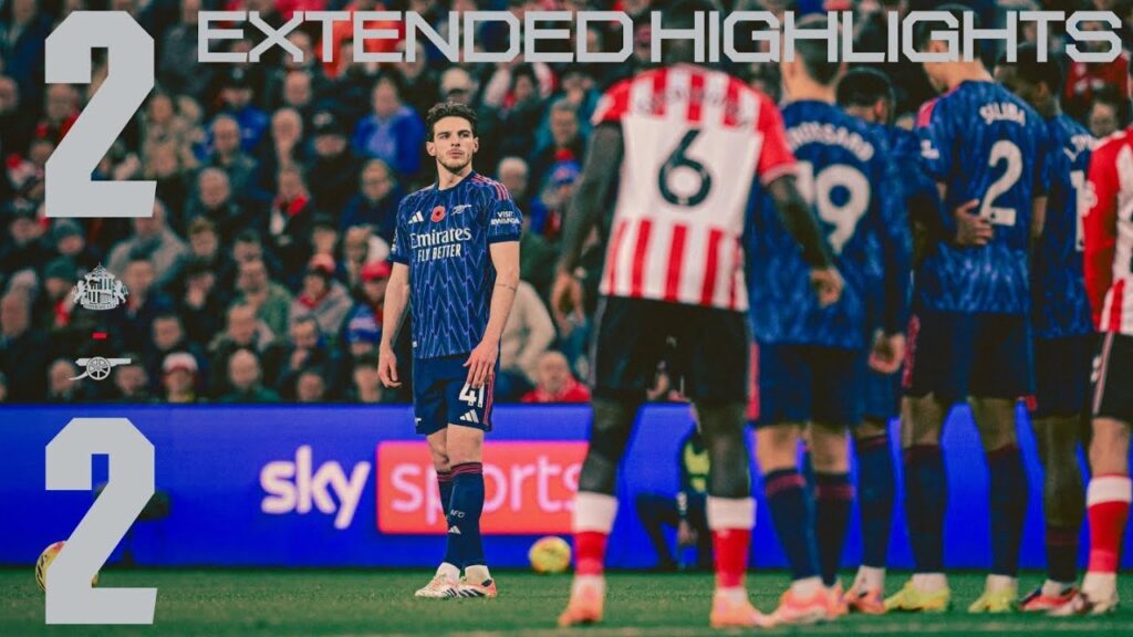 Saka and Trossard extend unbeaten run! | EXTENDED HIGHLIGHTS | Sunderland vs Arsenal (2-2) | EPL