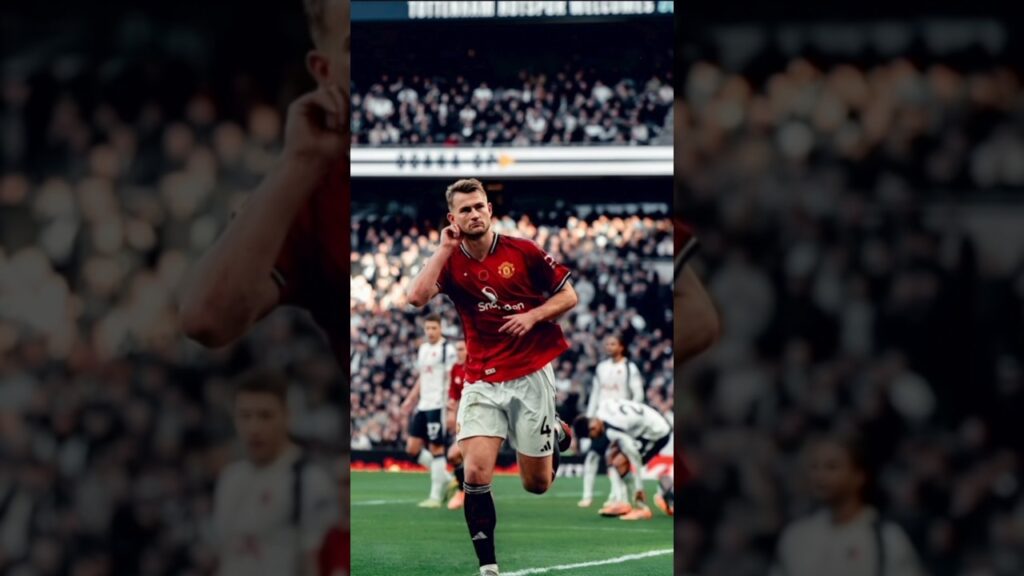 Matthijs de Ligt scoring in Fergie-Time against Tottenham 💪🔴
