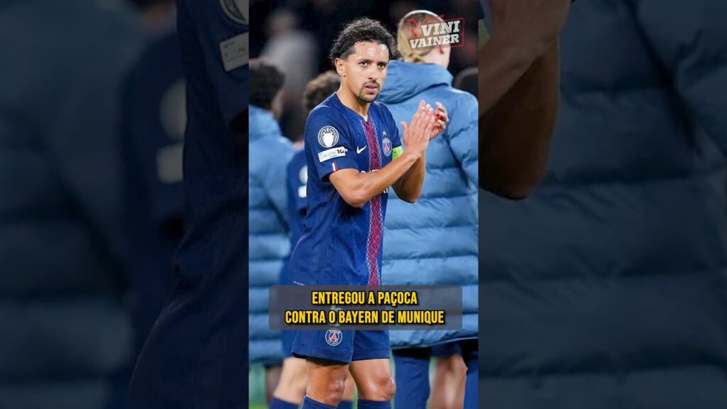 MARQUINHOS ENTREGOU A PAÇOCA CONTRA O BAYERN #shorts