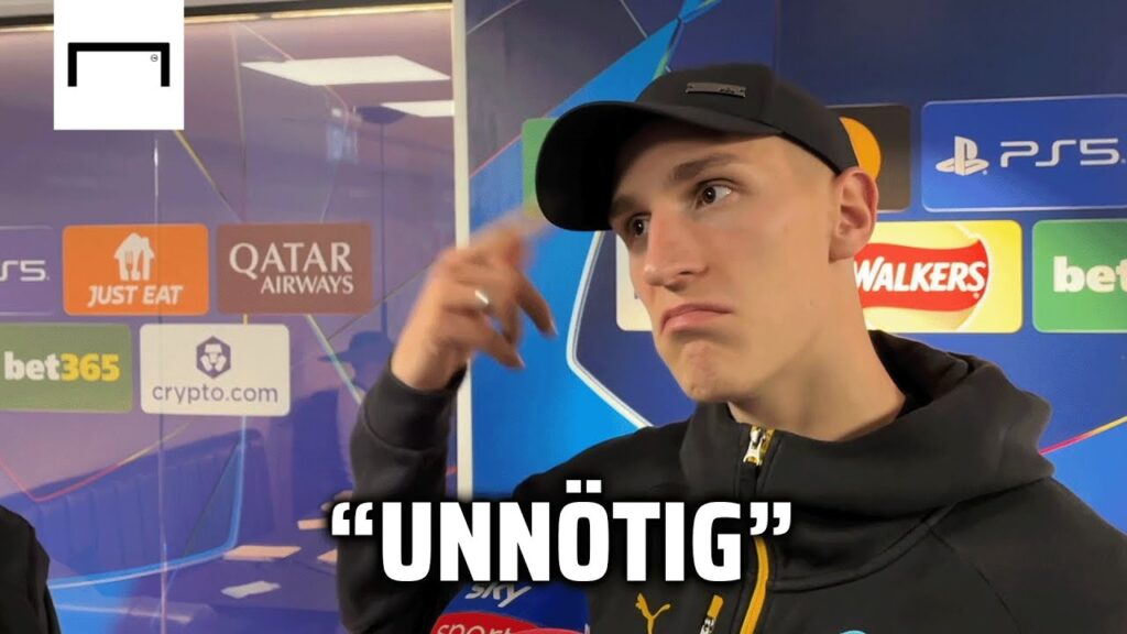 Schlotterbeck über das Tor von Cherki | Man City 4:1 BVB | Champions League