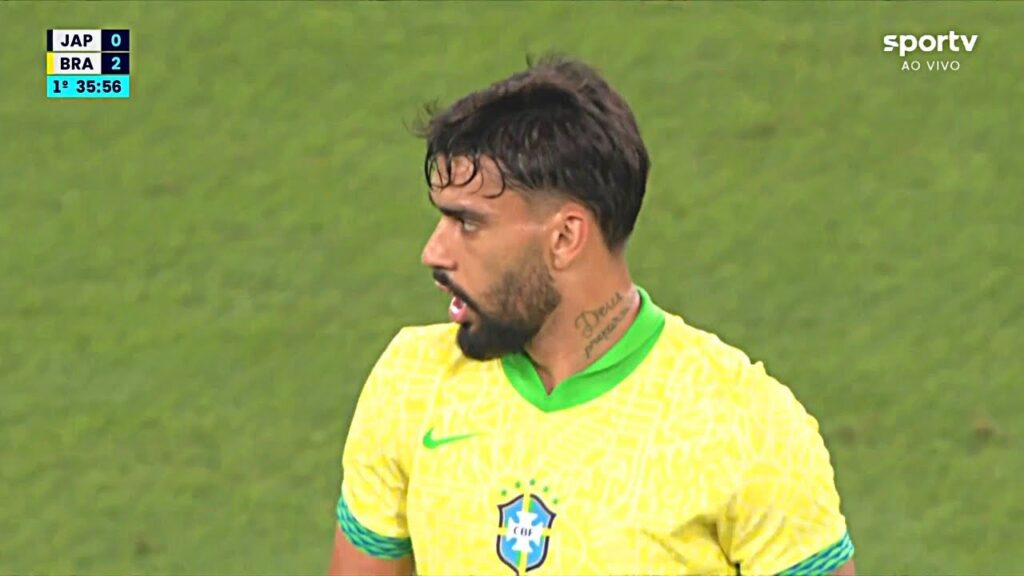 Lucas Paquetá vs Japão 1080i HD (14/10/2025)