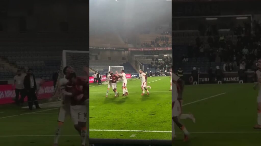 Leroy Sane’den maç sonu üçlüsü ! Maçın adamı Sane #leroysane #galatasaray #sane