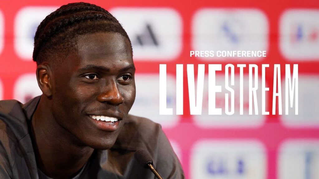 LIVESTREAM | Press conference with De Ketelaere & Onana