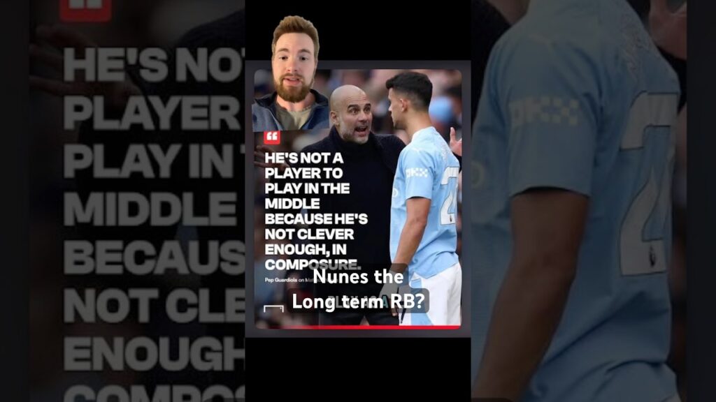 How has Matheus Nunes been for Man City this season. is he the long term answer for RB? #mancity