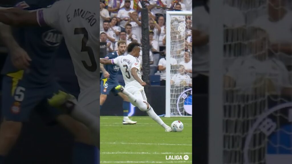 🚀 Militão x SLOW-MO = 🔥🔥🔥 #LaLigaHighlights #RealMadrid