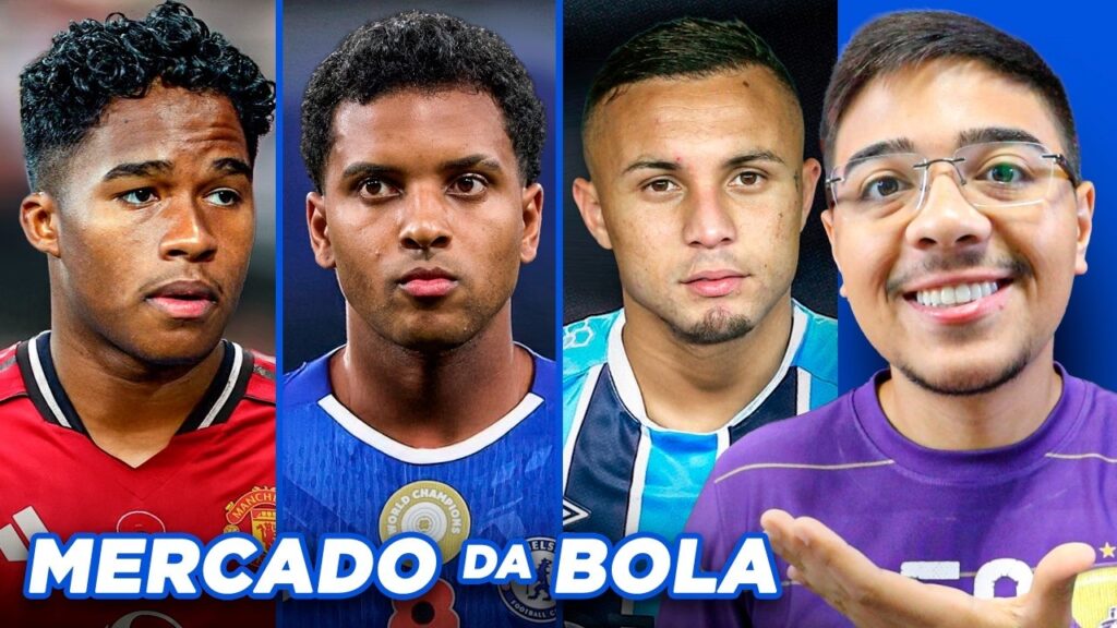 CHELSEA QUER RODRYGO│GRÊMIO BUSCA VOLTA DE EVERTON CEBOLINHA e+ – Mercado da Bola 2025 CHELSEA QUER RODRYGO│GRÊMIO BUSCA VOLTA DE EVERTON CEBOLINHA e+ - Mercado da Bola 2025