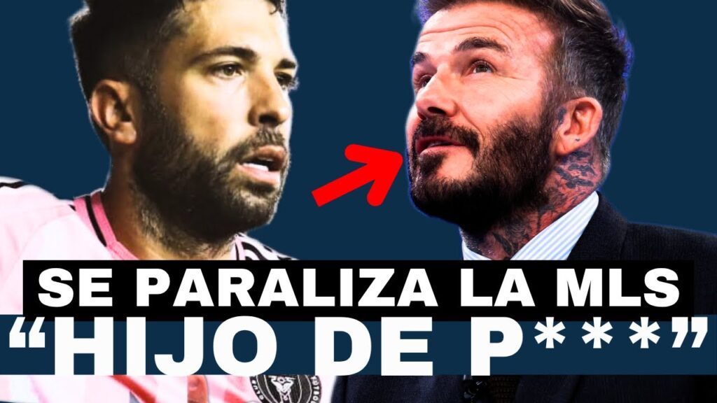 JORDI ALBA DESTROZA A DAVID BECKHAM tras SU SALIDA DEL INTER MIAMI ¡SE PARALIZA LA MLS!