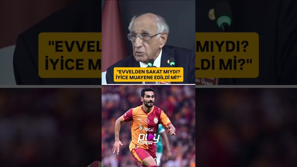 Galatasaray üyesi Turcan Bolayır sakatlık yaşayan İlkay Gündoğan'ı eleştirdi: "Nasıl futbolcusunuz?"