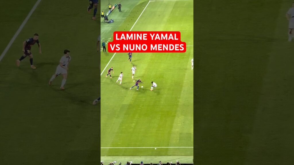 Meilleur défenseur gauche au monde: Nuno Mendes.#nunomendes #lamineyamal #psg #fcbarcelona #football