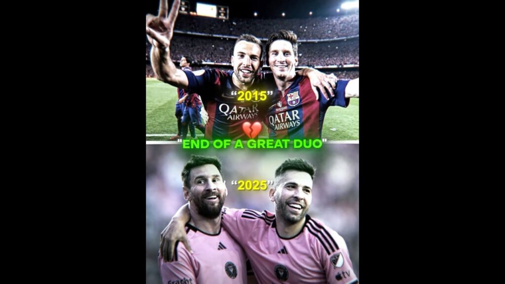 No more back passes from jordi alba to messi 💔
