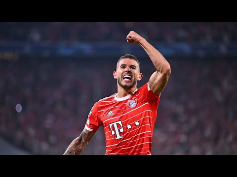 OS 2 GOLS DE LUCAS HERNÁNDEZ PELO BAYERN MÜNCHEN