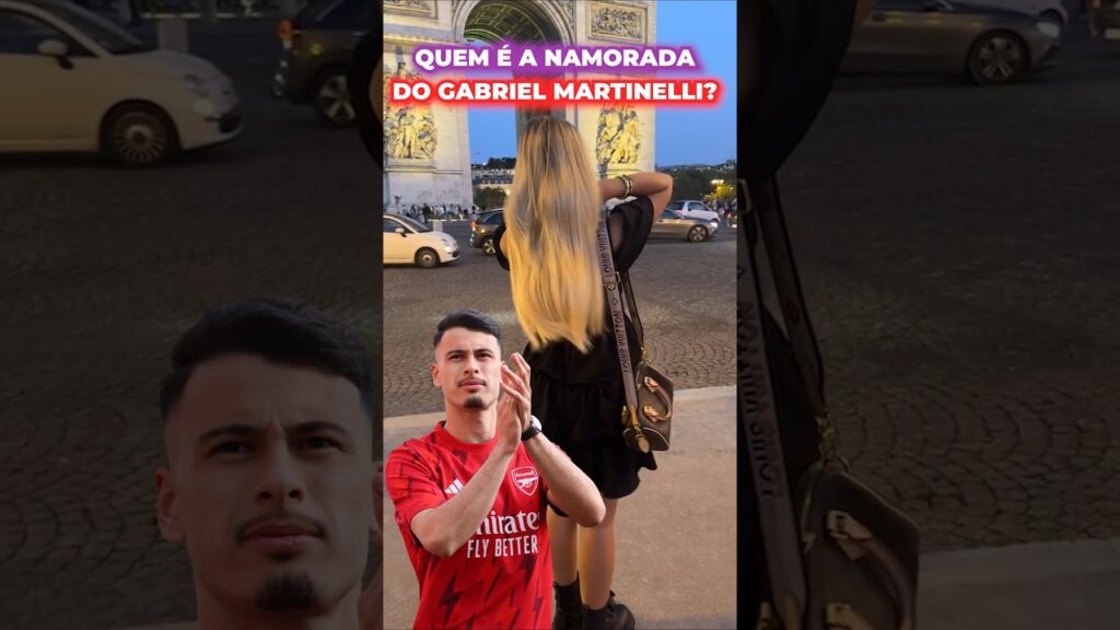 QUEM É A NAMORADA DO GABRIEL MARTINELLI? #futebol #gabrielmartinelli #selecaobrasileira
