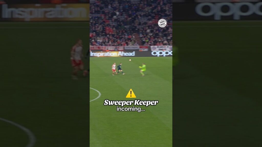Sweeper Keeper – Manuel Neuer as we know him. 🐐