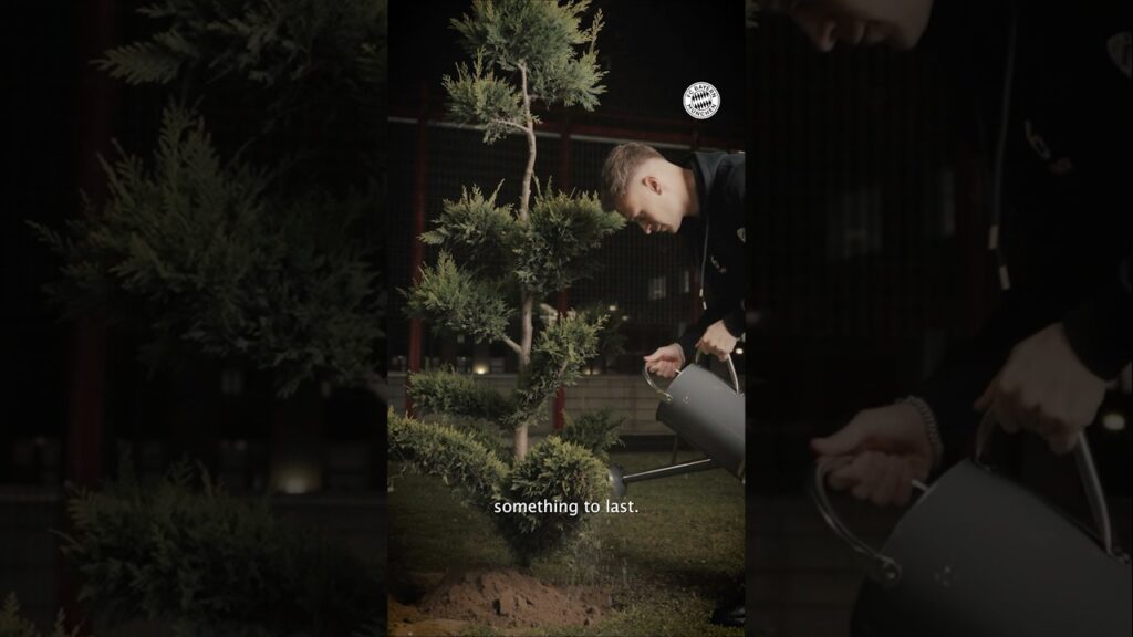 Rooted in Munich and here to stay. 🌳 #Kimmich2029