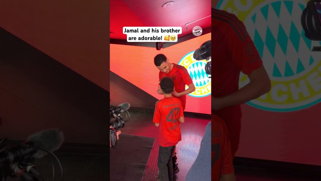 BTS with Jamal and his little brother 🥹❤️