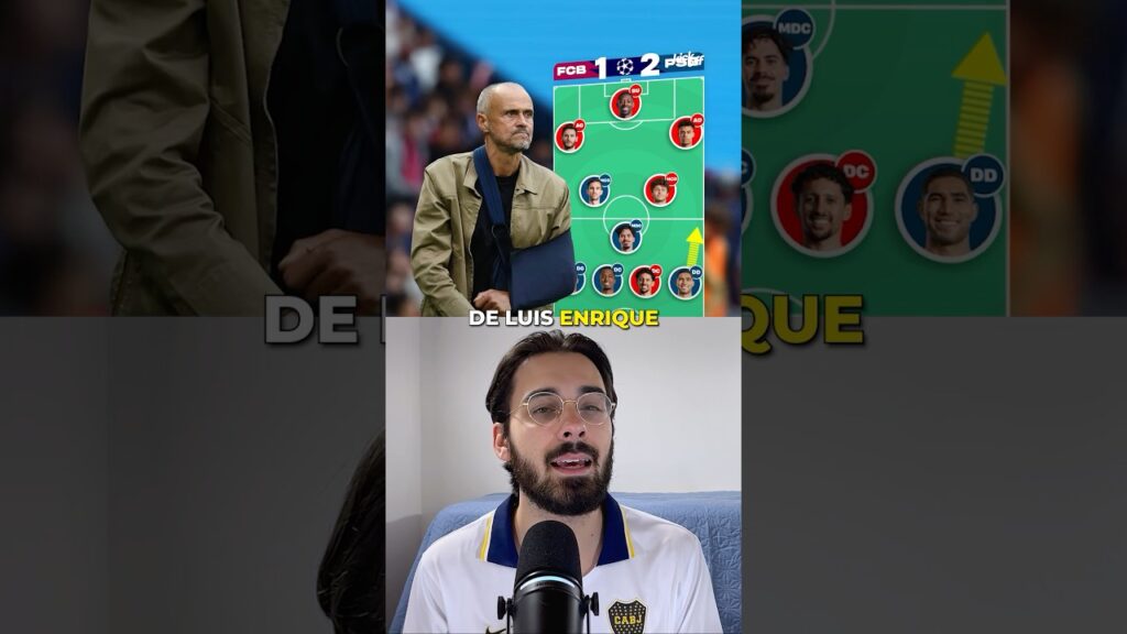 COMMENT LUIS ENRIQUE A RENVERSÉ LE BARÇA ? 🤔 #psg #fcbarcelone #football