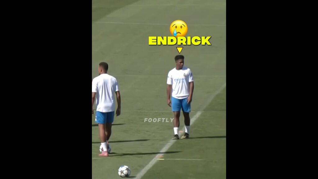 Mbappe Consoled Sad Endrick😢❤️