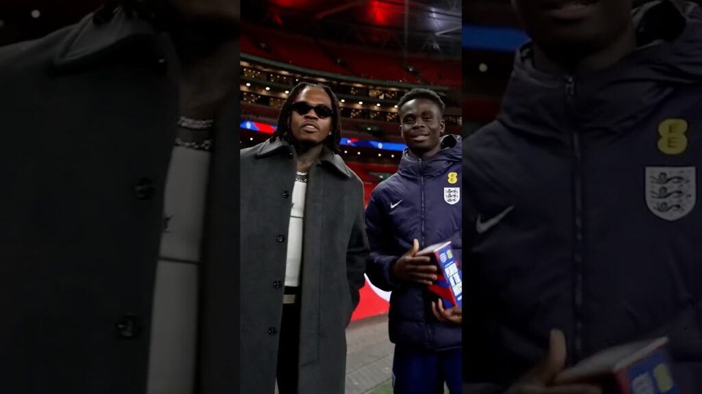 Saka gets a special surprise from Gunna