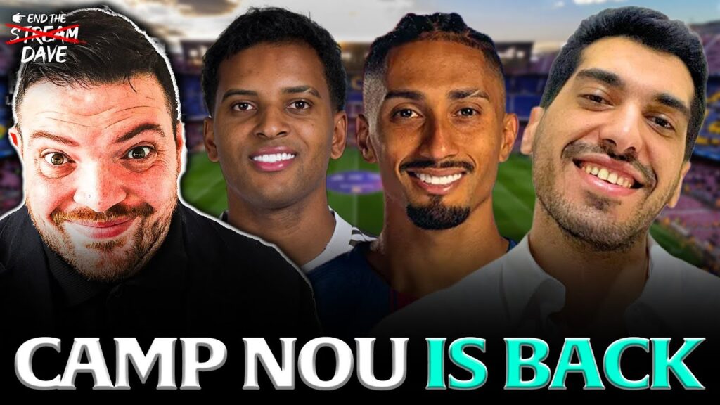 The Camp Nou is BACK! 😱 Barca injury updates & Rodrygo transfer twist The Camp Nou is BACK! 😱 Barca injury updates & Rodrygo transfer twist