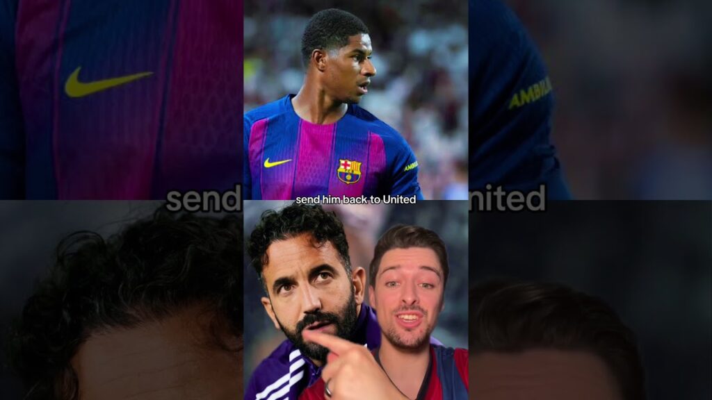 Marcus Rashford wins it for Barcelona Vs Newcastle #marcusrashford #rashford #barca #fcbarcelona