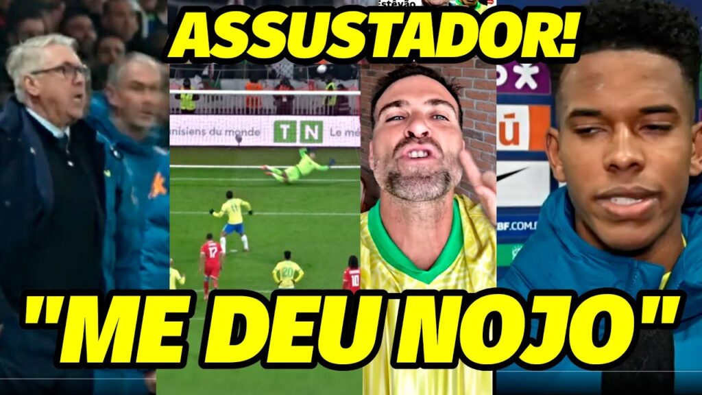 "GENTE OLHA O QUE O ANCELOTTI FALOU PRO PAQUETÁ, ISSO É BlZARRO" A CENA NOJENTA NO VEXAME DA SELEÇÃO