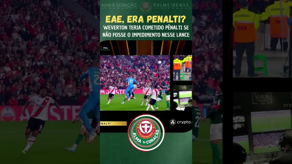 JUIZ EXAGEROU NO LANCE DO WEVERTON?? JUIZ EXAGEROU NO LANCE DO WEVERTON??