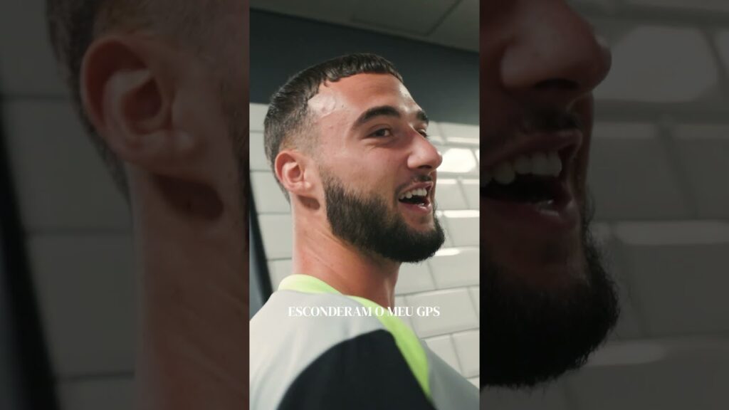 Onde está o GPS? 😅 #UmDiaCom #ZenoDebast #SportingCP