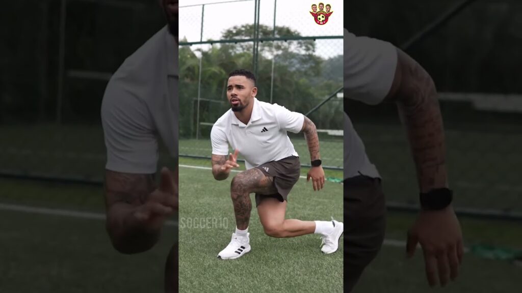 Gabriel Jesus body fitness training video