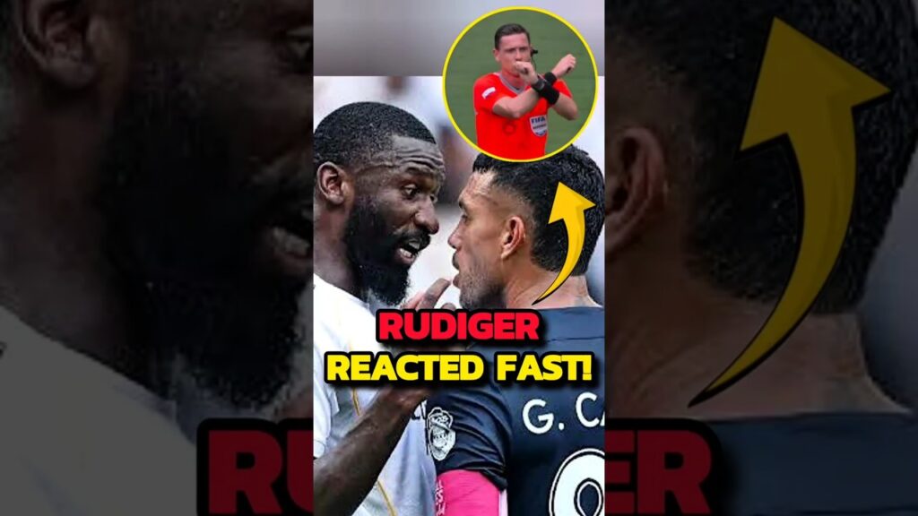 RUDIGER STOPPED THE GAME for THIS?