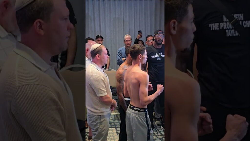 Felix Parrilla vs Kenneth Taylor Weigh-In...Salita Promotions