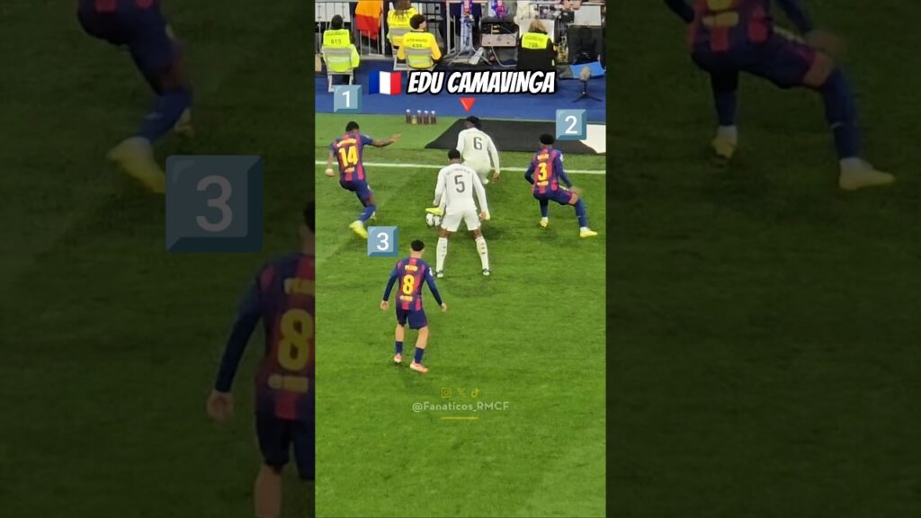 🔥 CAMAVINGA Y BELLINGHAM DESTROZAN A LA DEFENSA DEL BARCELONA