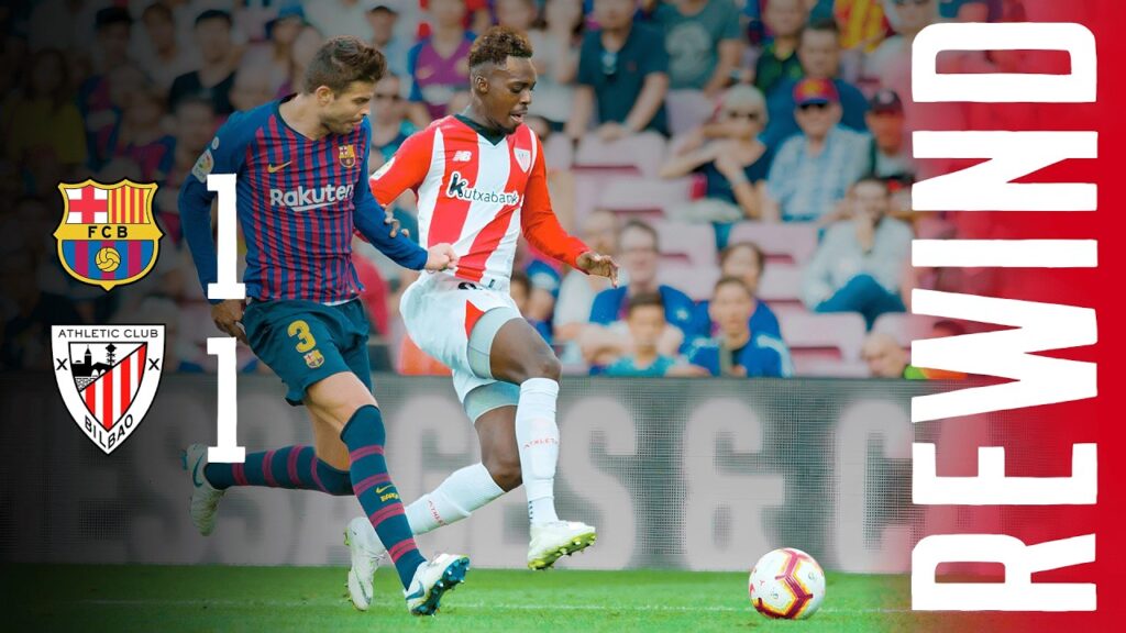 REWIND | FC Barcelona 1 - 1 Athletic Club | DE MARCOS y UNAI SIMÓN frenan al Barça de MESSI