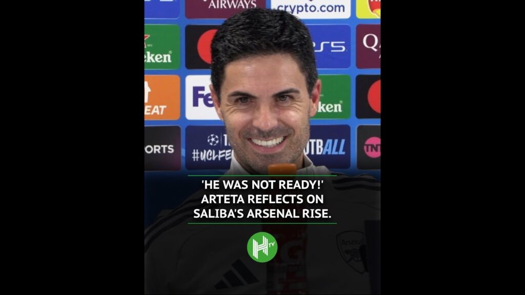 William Saliba's incredible rise at Arsenal 📈