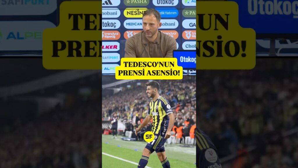 Domenico Tedesco, Marco Asensio'dan neler beklediğini anlattı!