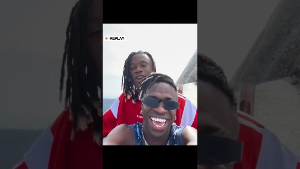 Vini And Camavinga In Christ Statue☠🤯 #trend #football #viral