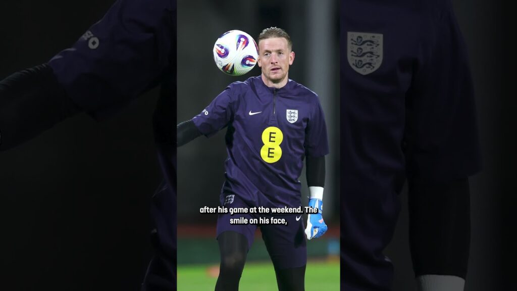 Jordan Pickford's advice for the younger generation 💬